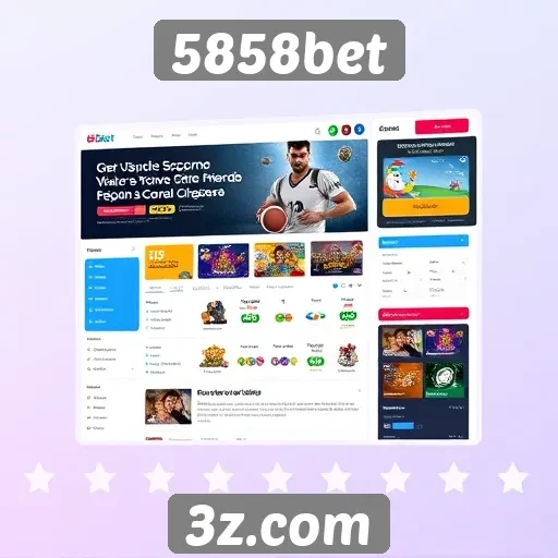 Avaliação da experiência do usuário no site 5858bet