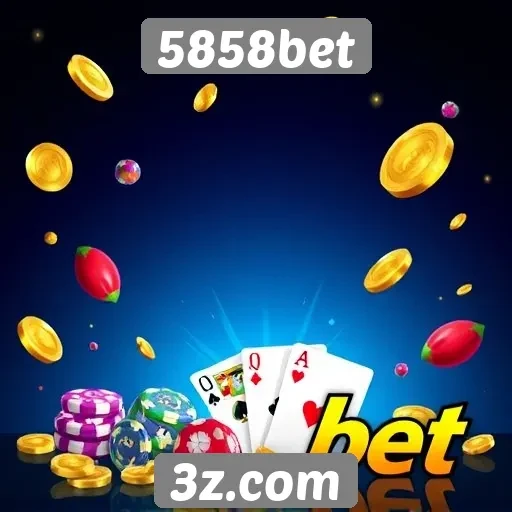 Variedade de jogos disponíveis no 5858bet